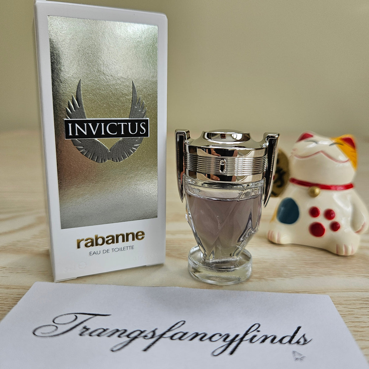 Rabanne Invictus EDT Men Miniature Mini 5ml Dabber Bottle NIB Authentic