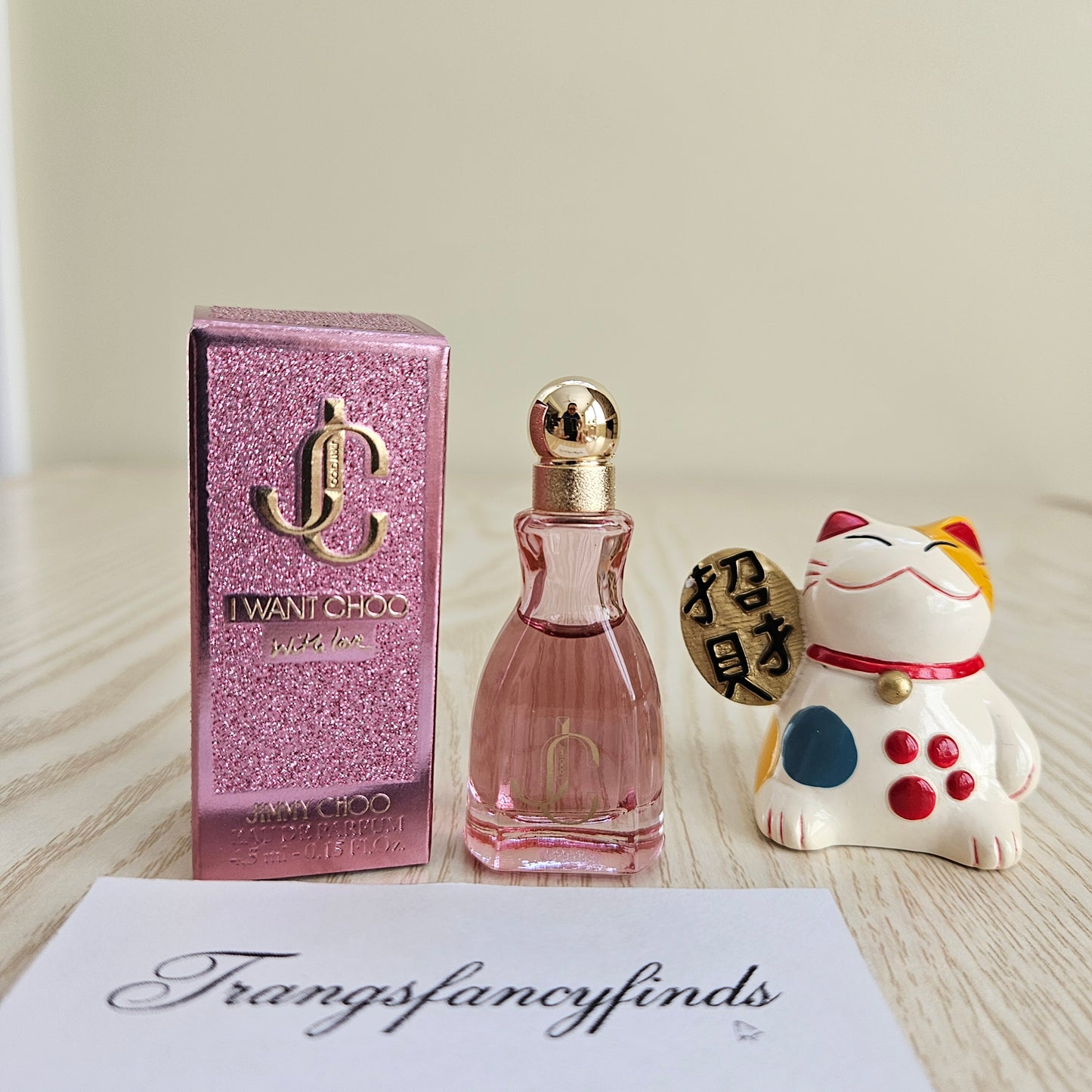 Jimmy Choo I Want Choo With Love EDP 4.5ml Mini Dabber Miniature Parfum