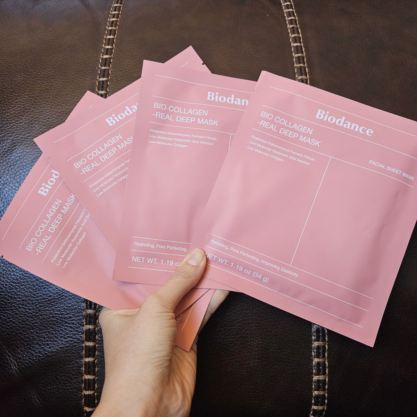 NIB! & SEALED! Biodance Bio-Collagen Real Deep Mask (4-Pack) 34g