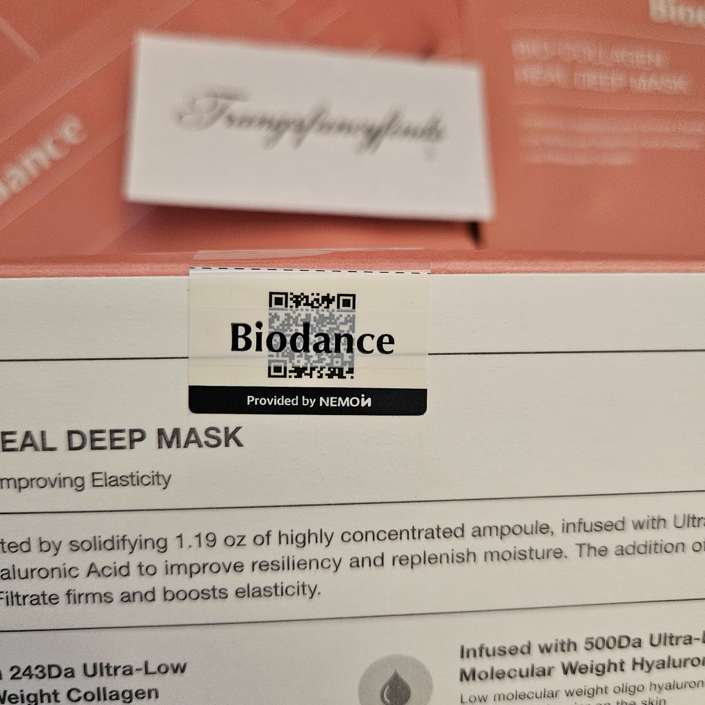 BioDance Collagen Real Deep Mask 10 Pack Korean Skincare