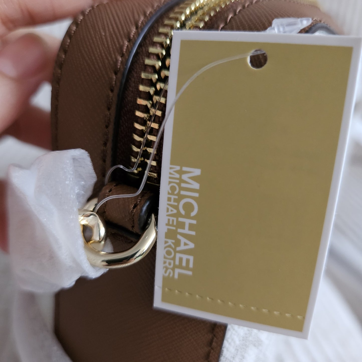 NWT! Michael Kors Jet Set Large Logo Crossbody Bag  One Size - Authentic