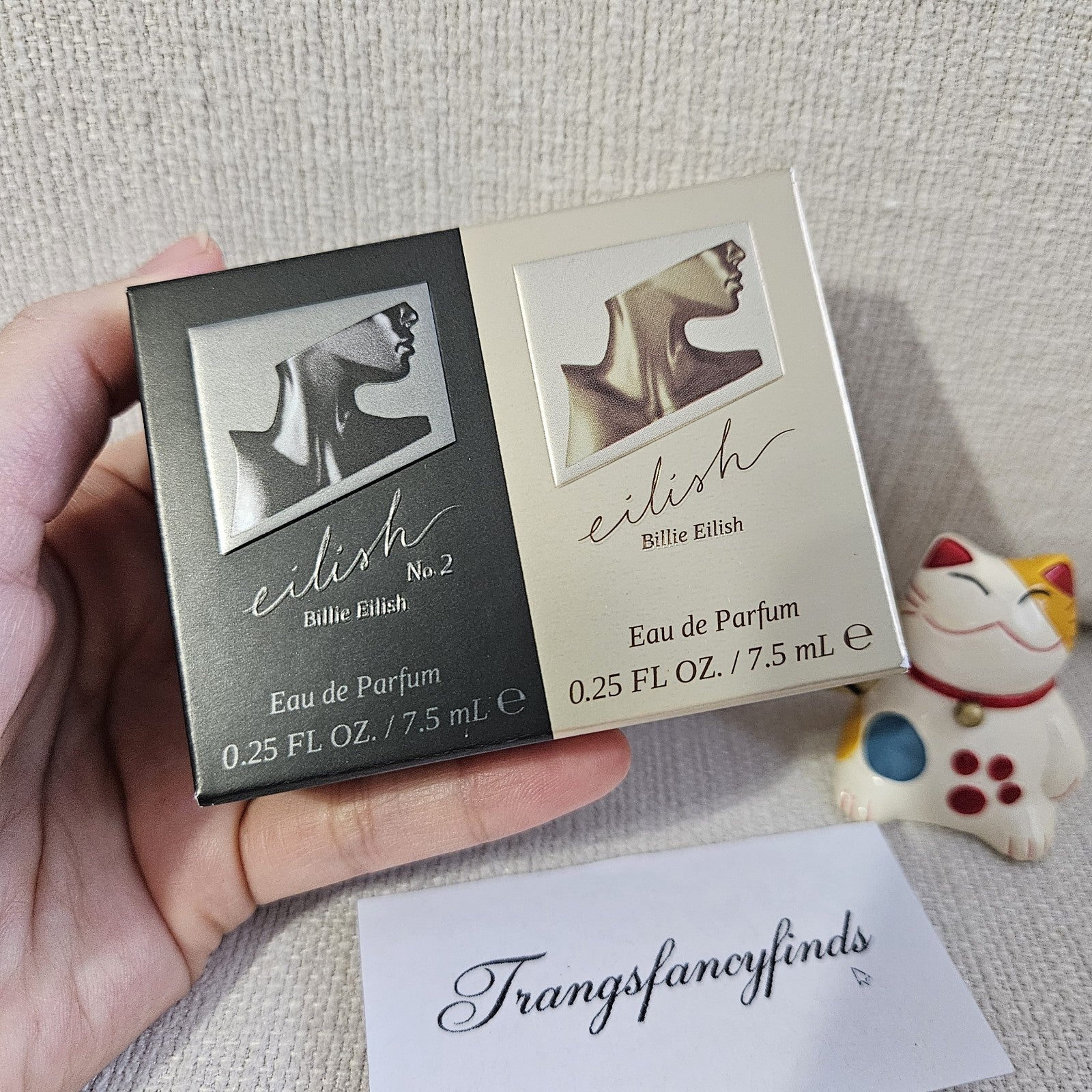 NIB! sealed ! Billie Eilish Perfume Mini Set of 2 Eilish & No.2 EDP 7.5ml Authen