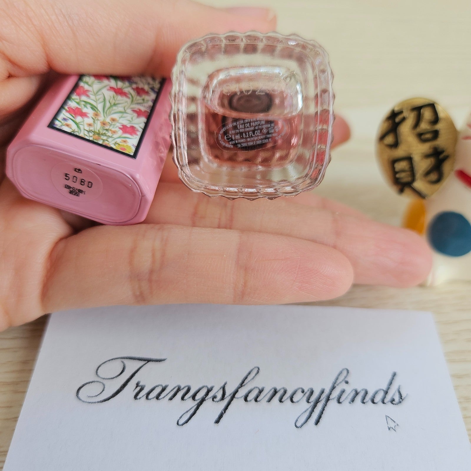 NOBOXGucci Flora Gorgeous Gardenia 5mL + Valentino Born In Roma 6mL Perfume Lot