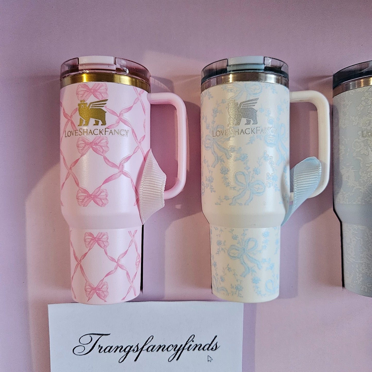 NIB! Stanley x LoveShackFancy2025– Limited Edition Quencher ProTour Ornament Set