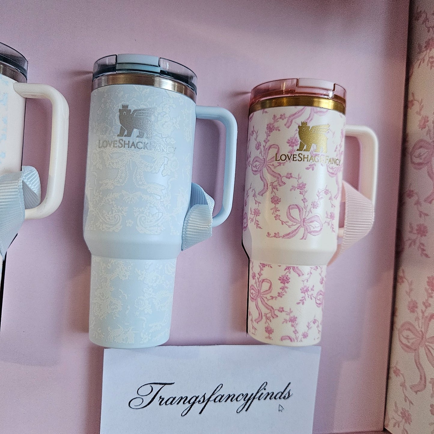 NIB! Stanley x LoveShackFancy2025– Limited Edition Quencher ProTour Ornament Set