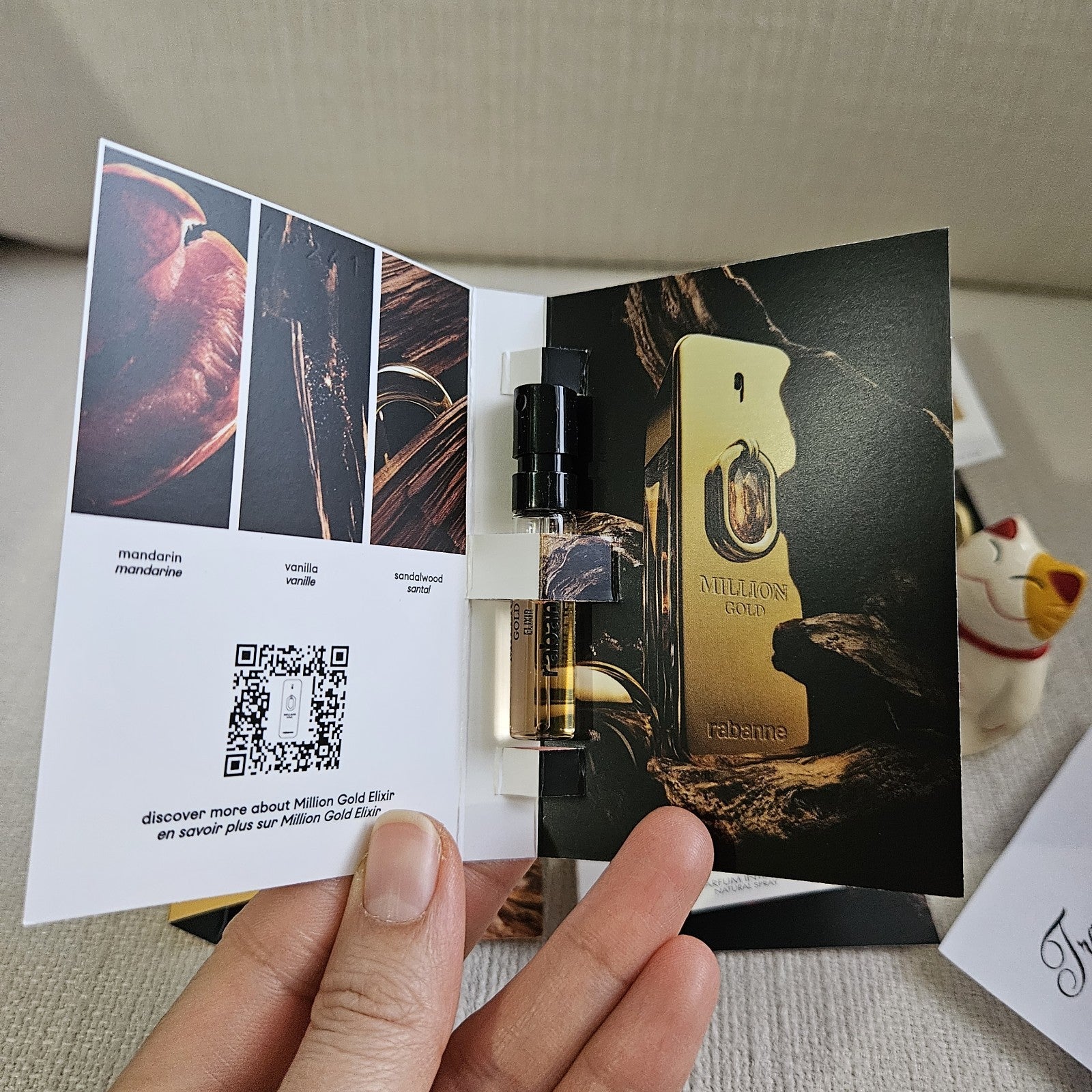 Rabanne 1 Million Fragrance Sample Lot | 5 Carded Samples | New | 1.5 ml Each