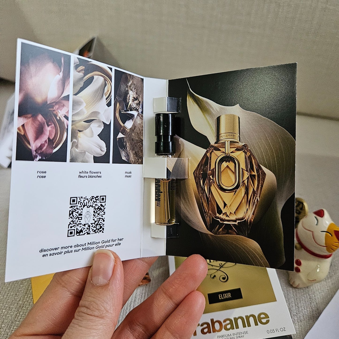 Rabanne 1 Million Fragrance Sample Lot | 5 Carded Samples | New | 1.5 ml Each
