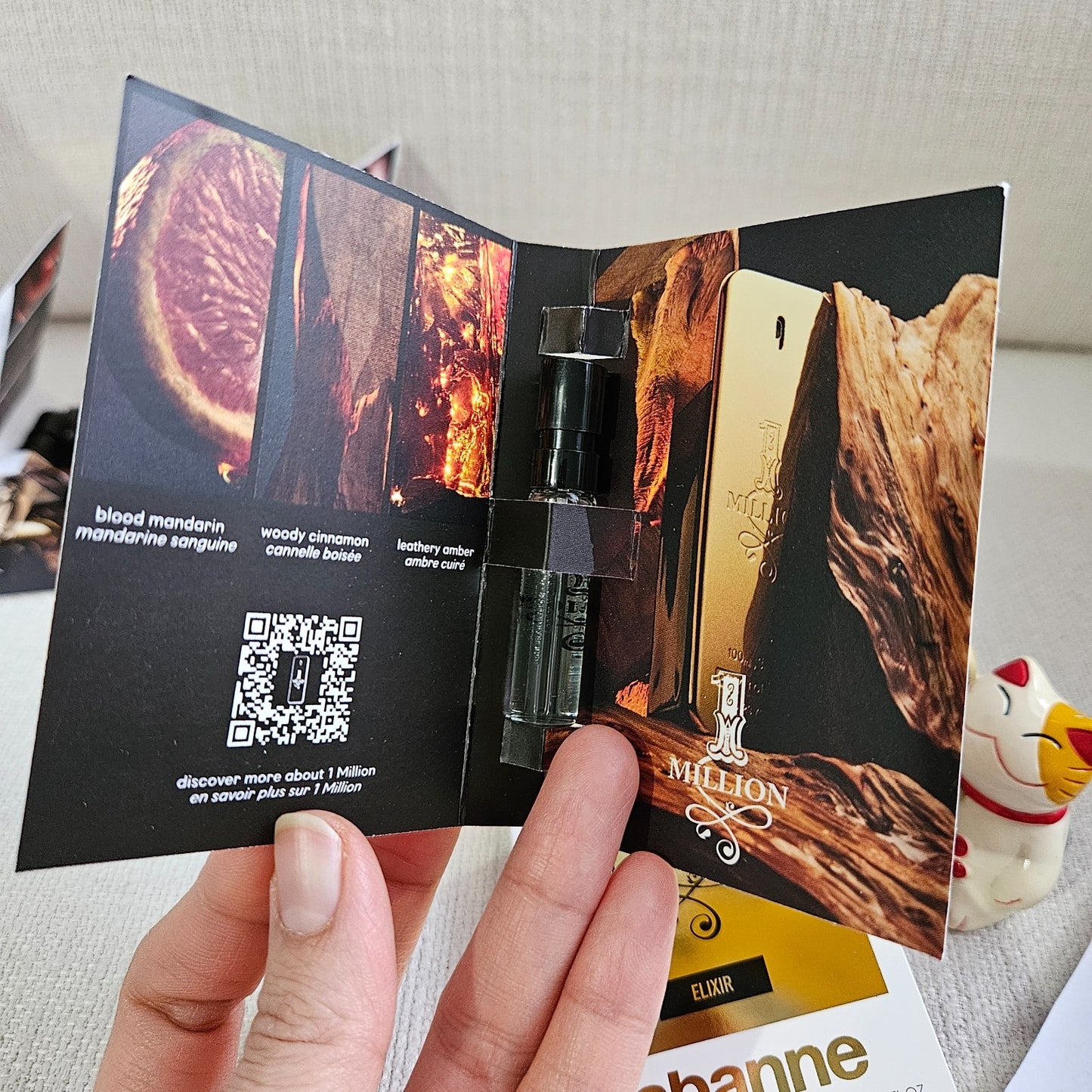 Rabanne 1 Million Fragrance Sample Lot | 5 Carded Samples | New | 1.5 ml Each