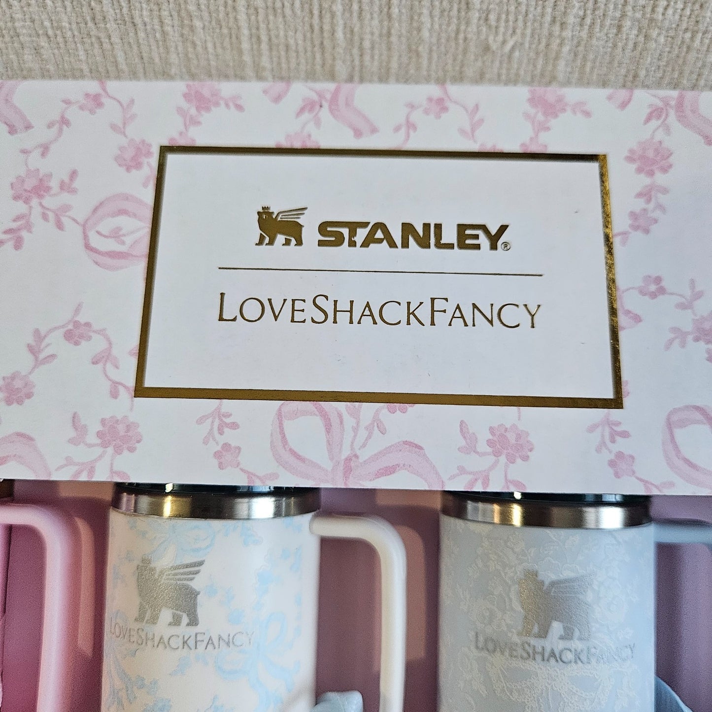 NIB! Stanley x LoveShackFancy2025– Limited Edition Quencher ProTour Ornament Set