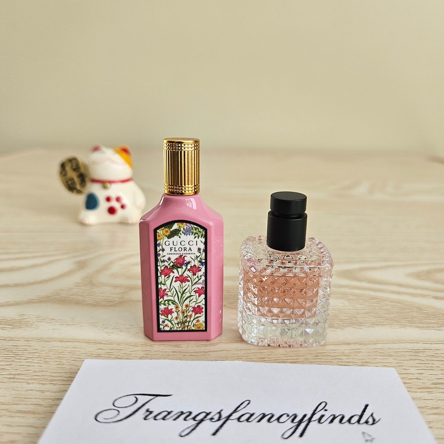 NOBOXGucci Flora Gorgeous Gardenia 5mL + Valentino Born In Roma 6mL Perfume Lot
