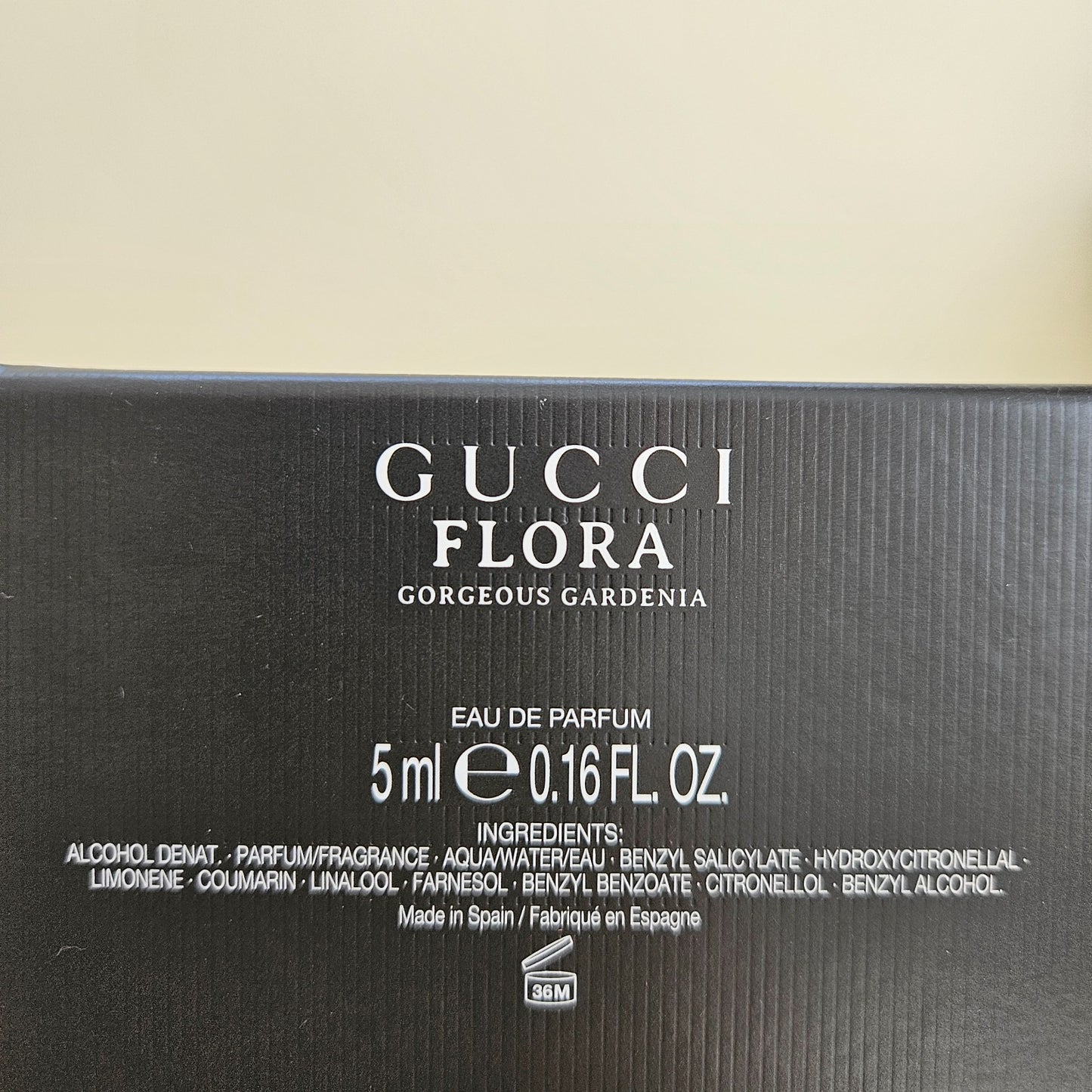 NOBOXGucci Flora Gorgeous Gardenia 5mL + Valentino Born In Roma 6mL Perfume Lot
