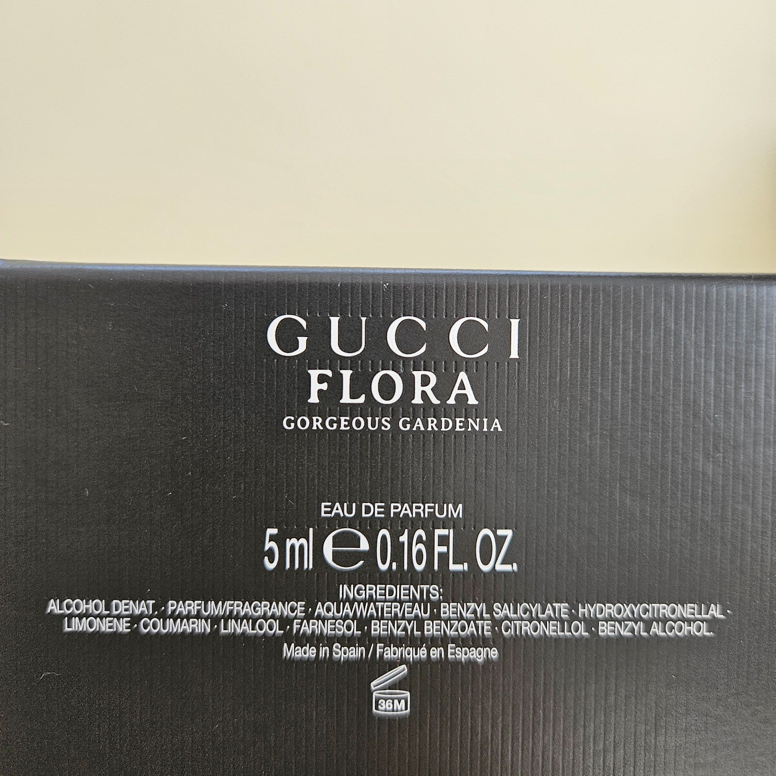 NOBOXGucci Flora Gorgeous Gardenia 5mL + Valentino Born In Roma 6mL Perfume Lot