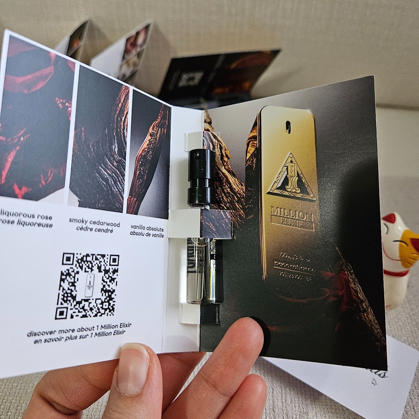 Rabanne 1 Million Fragrance Sample Lot | 5 Carded Samples | New | 1.5 ml Each