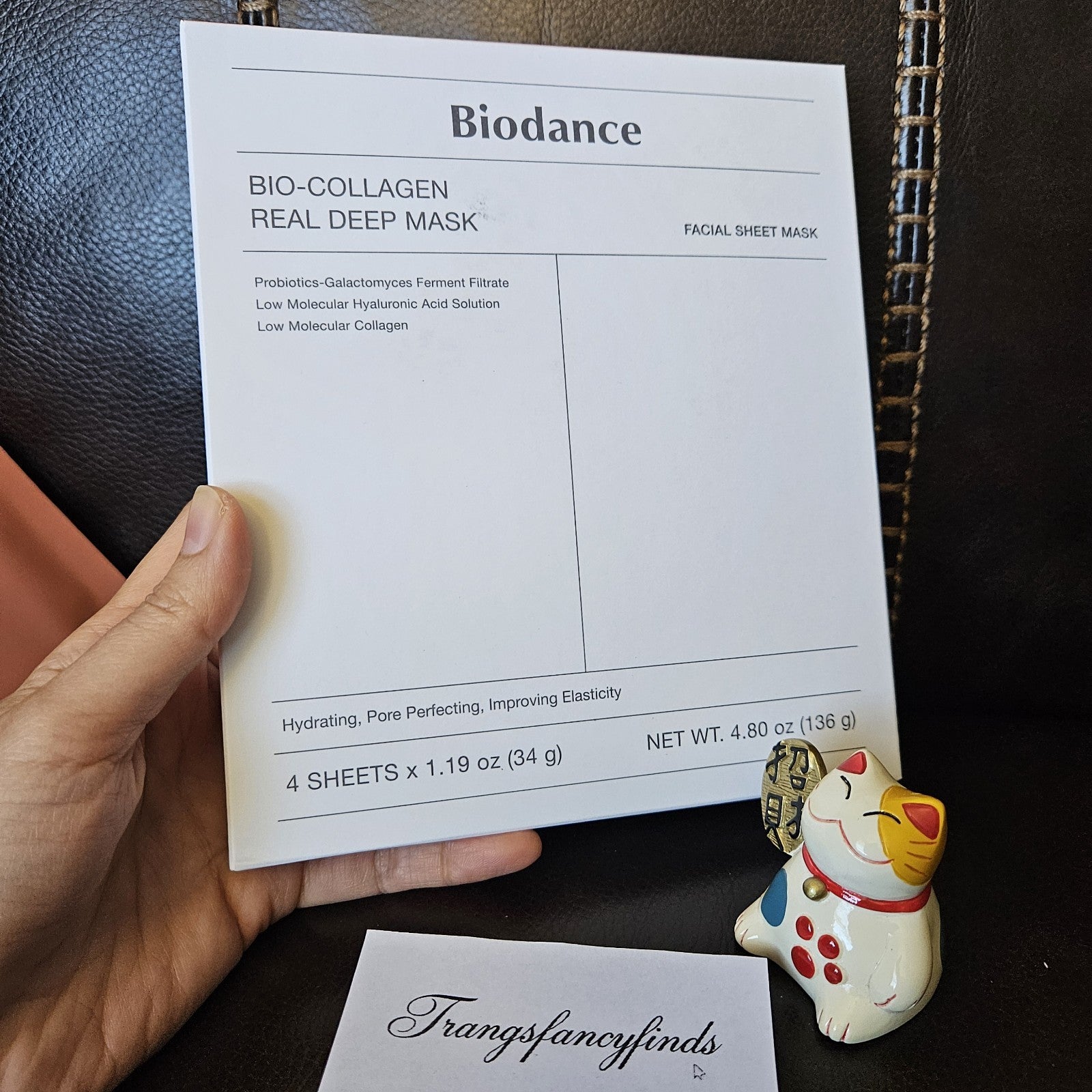 NIB! & SEALED! Biodance Bio-Collagen Real Deep Mask (4-Pack) 34g