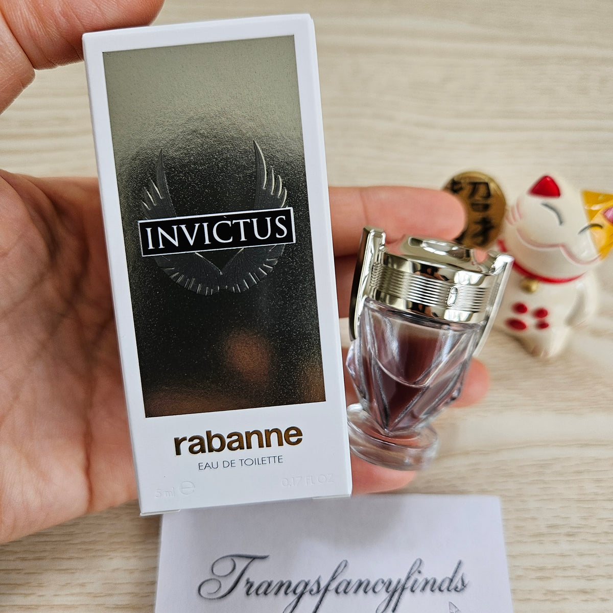 Rabanne Invictus EDT Men Miniature Mini 5ml Dabber Bottle NIB Authentic