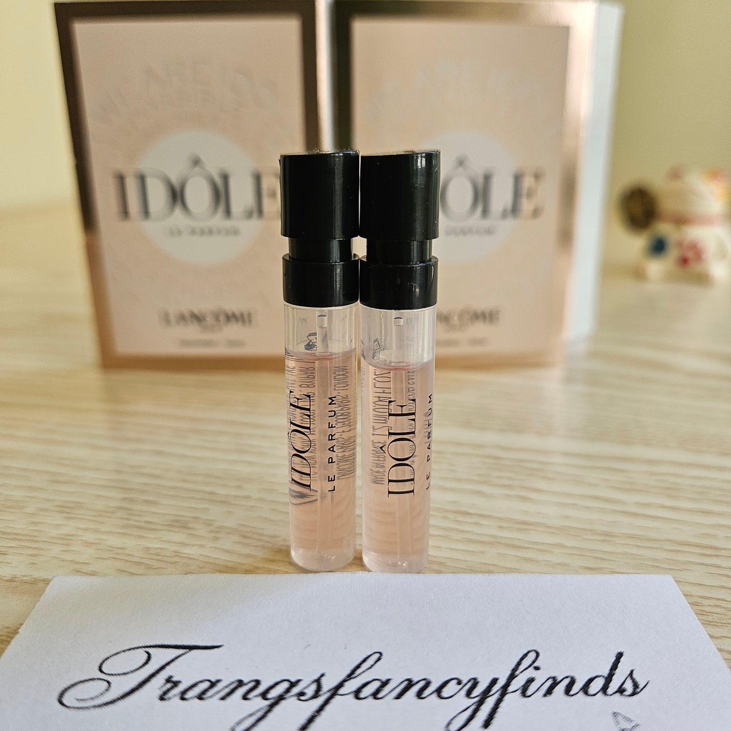 Lancôme Idôle Le Parfum Sample Spray Vials 1.2mL x2 Authentic NIB