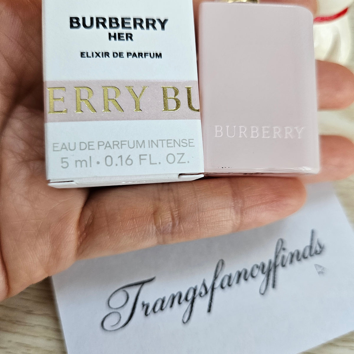 Burberry Her Elixir de Parfum EDP Intense Mini 5ml 0.16oz NIB Authentic