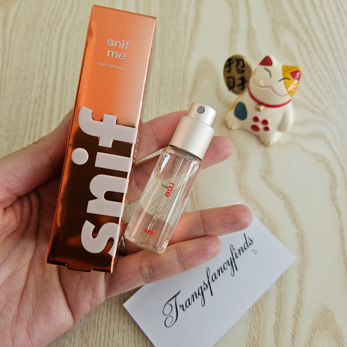 Snif Me Fine Fragrance Travel Spray NIB Authentic Perfume Mini
