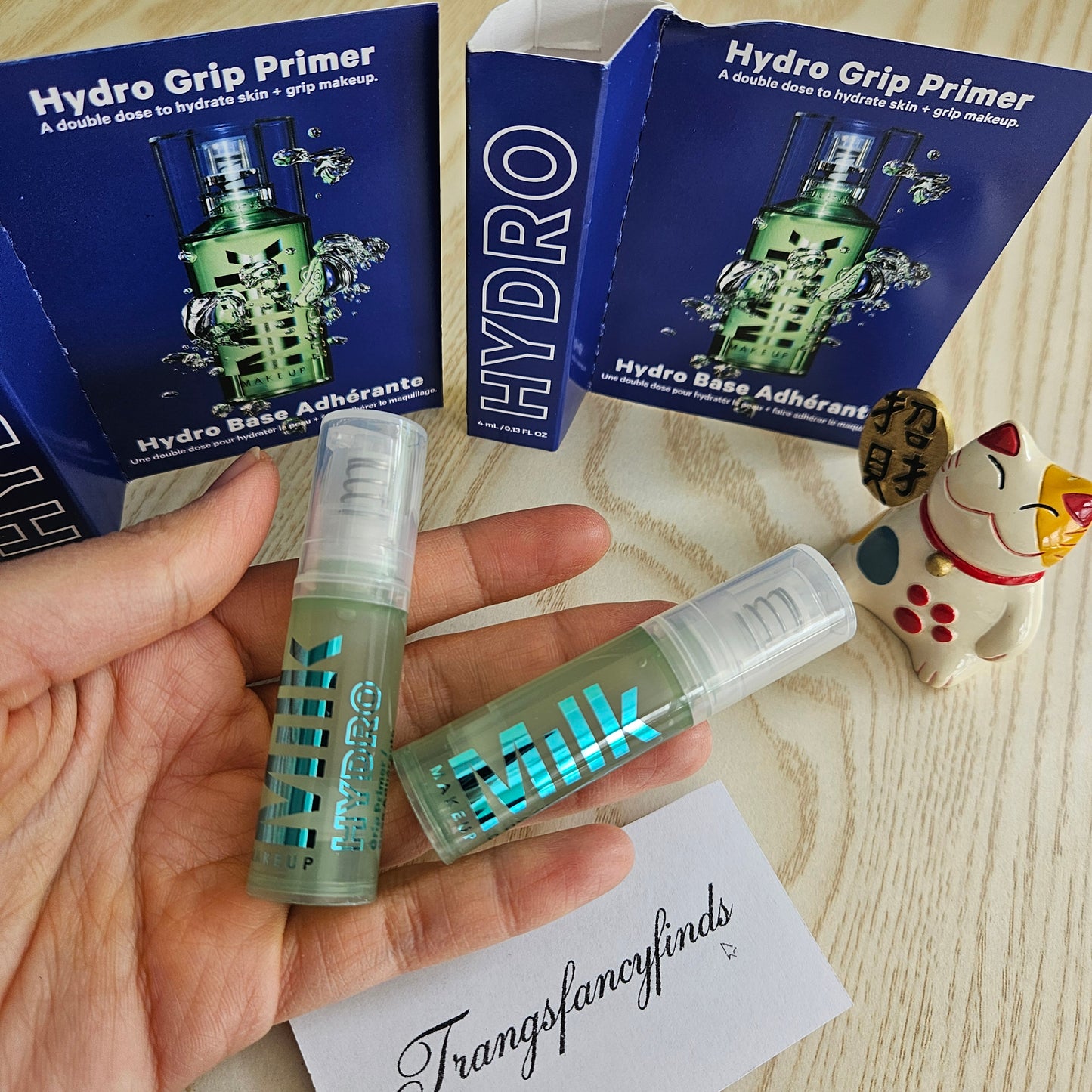 Milk Makeup Hydro Grip Primer Mini Sample 4mL x2 Travel Size NIB