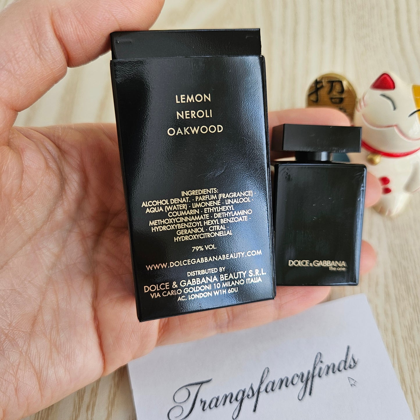 Dolce & Gabbana The One Pour Homme Intense EDP 5ml Men Mini Dabber New Authentic