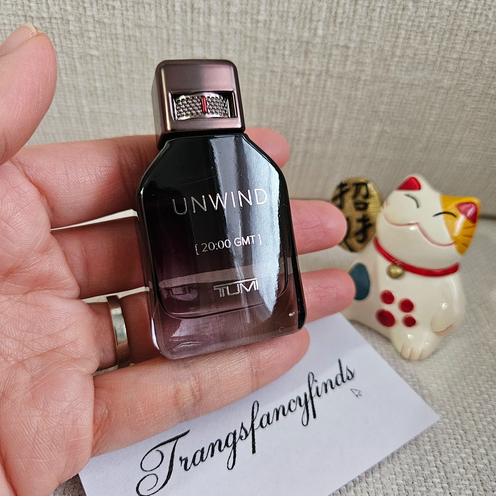 TUMI UNWIND Mini Eau de Parfum 7.5 ml | Travel Size | New | No Box - Authentic