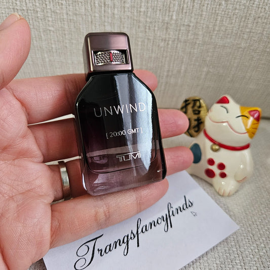 TUMI UNWIND Mini Eau de Parfum 7.5 ml | Travel Size | New | No Box - Authentic