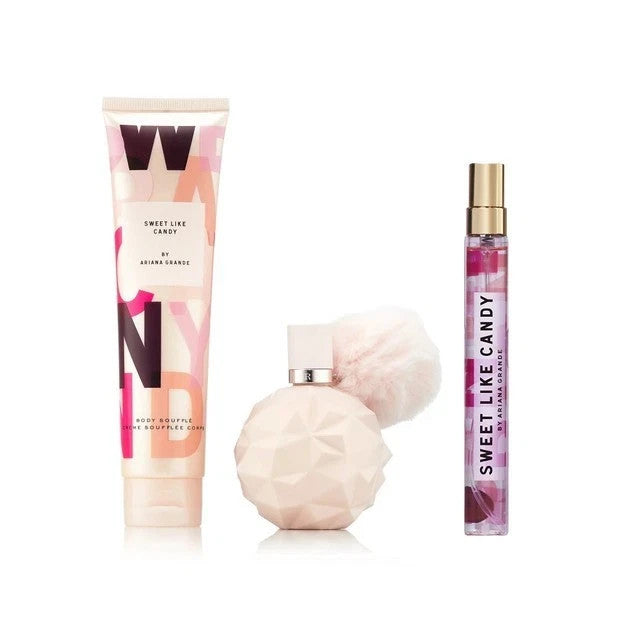 NIB & SEAL! Ariana Grande Sweet Like Candy Eau De Parfum 3 Pc Gift Set for Women