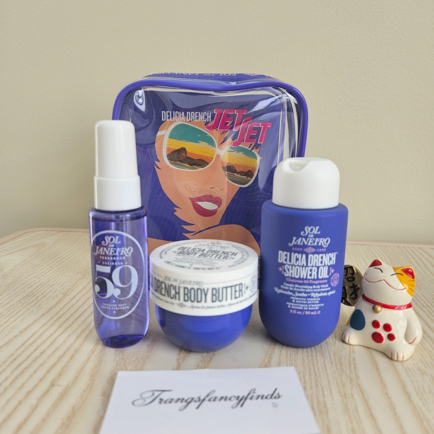 Sol de Janeiro Delicia Drench Jet Set Cheirosa 59 Perfume Mist Body Butter Showe