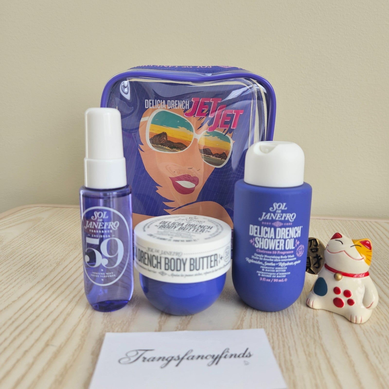 Sol de Janeiro Delicia Drench Jet Set Cheirosa 59 Perfume Mist Body Butter Showe