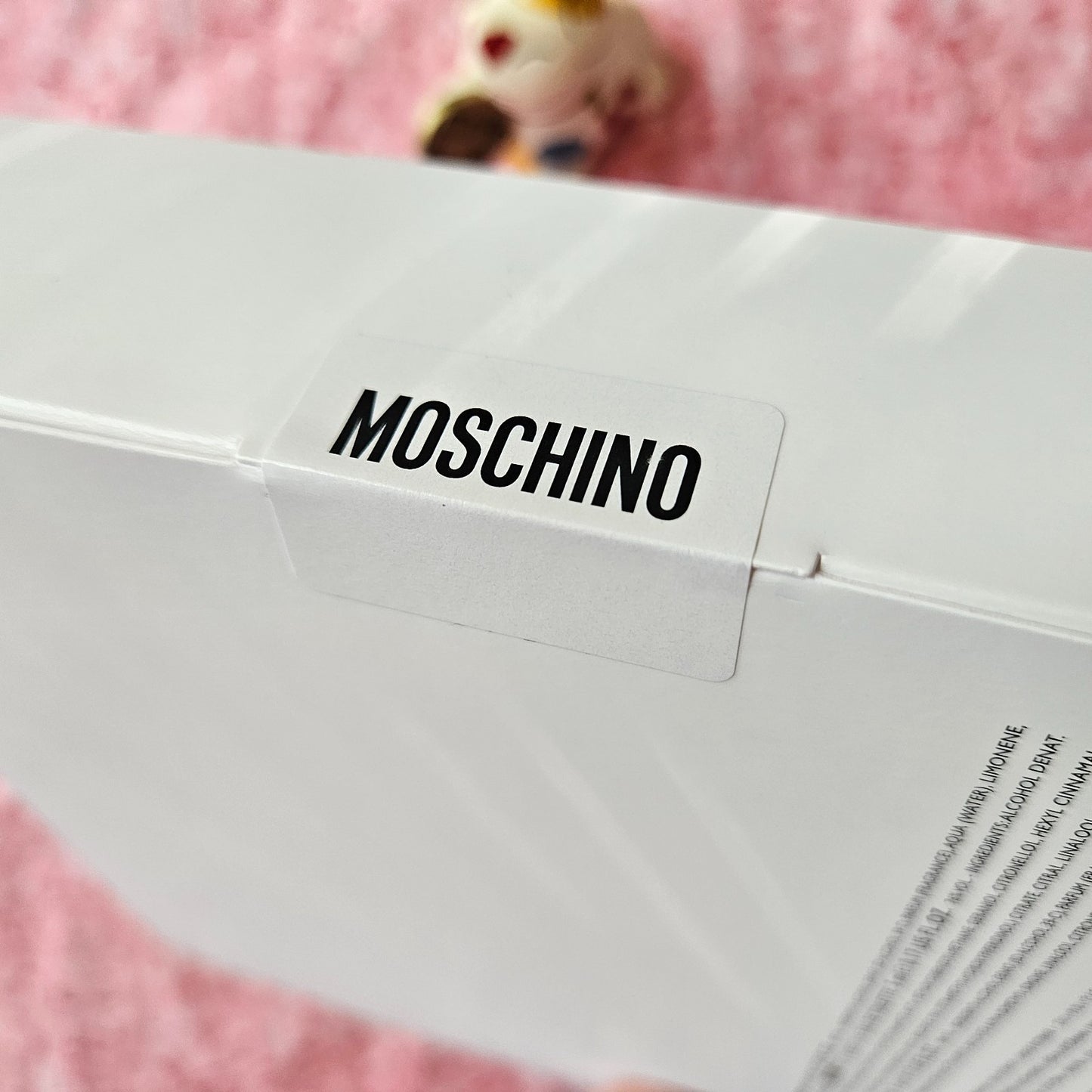 NIB & SEALED ! Moschino Toy Mini Gift Set ,collectible teddy bear-shaped bottles