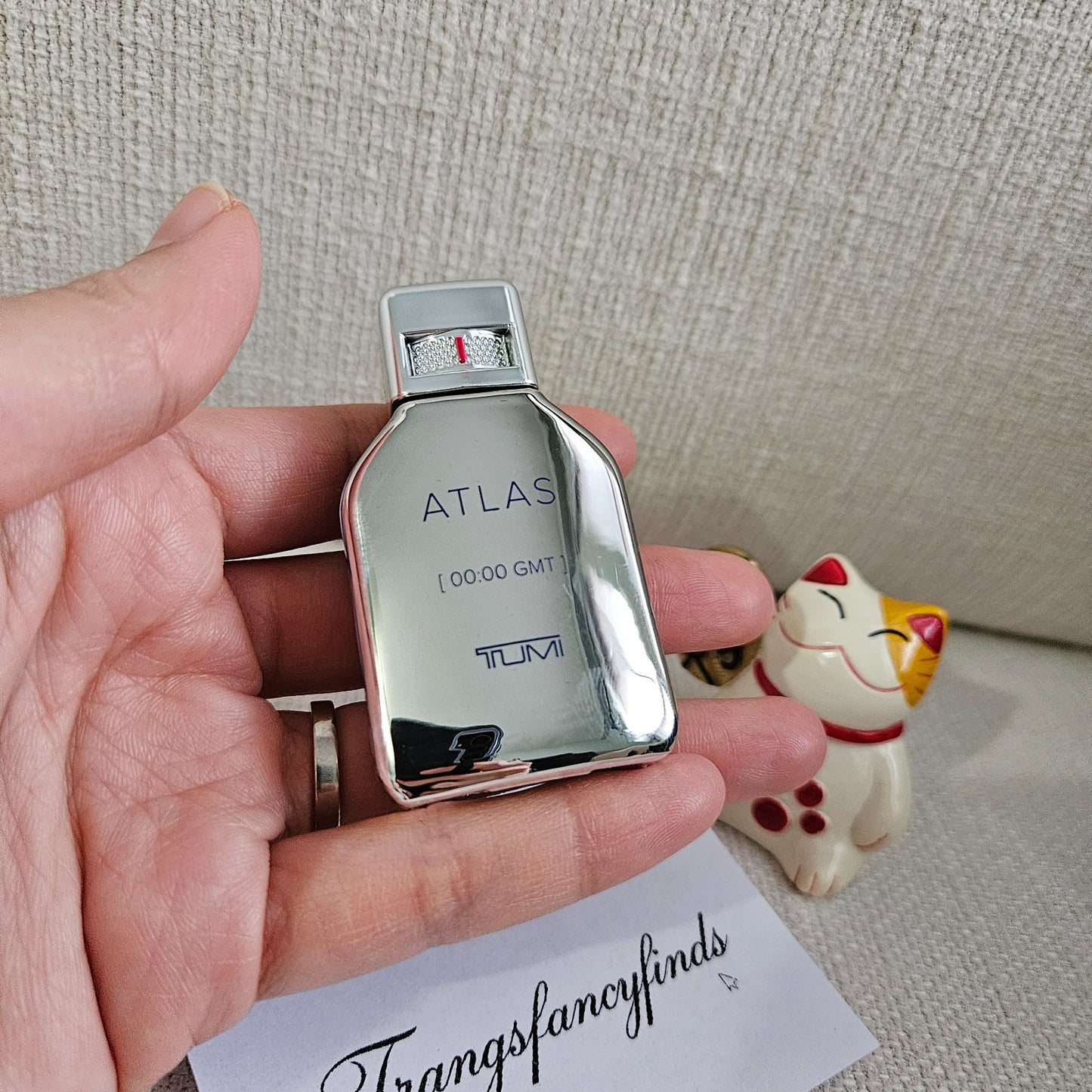 TUMI ATLAS Mini Eau de Parfum 7.5 ml | Travel Size | New | No Box- Authentic