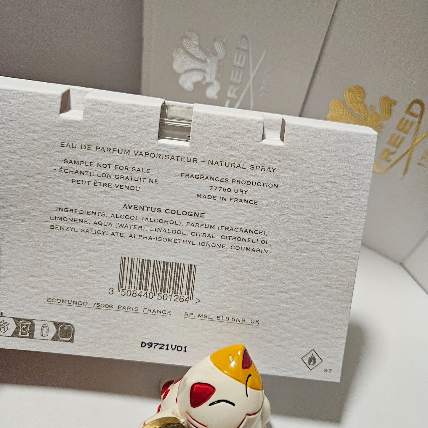 NEW! Bundle of 5 Samples CREED: WHITE AMBER,ORIGINAL VETIVER,ACQUA FIOREN