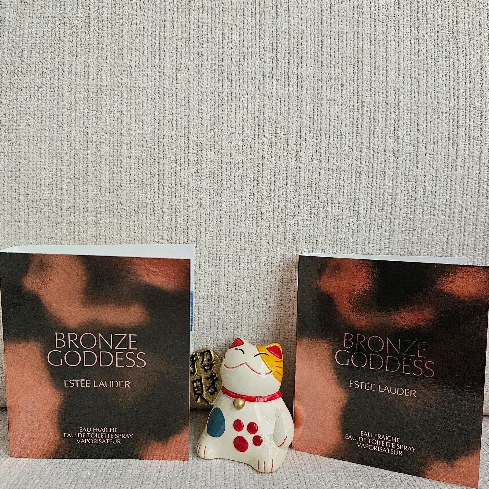 2 X ESTEE LAUDER BRONZE GODDESS EDT 1.5ml .05fl oz PERFUME SPRAY SAMPLE NEW AUTH