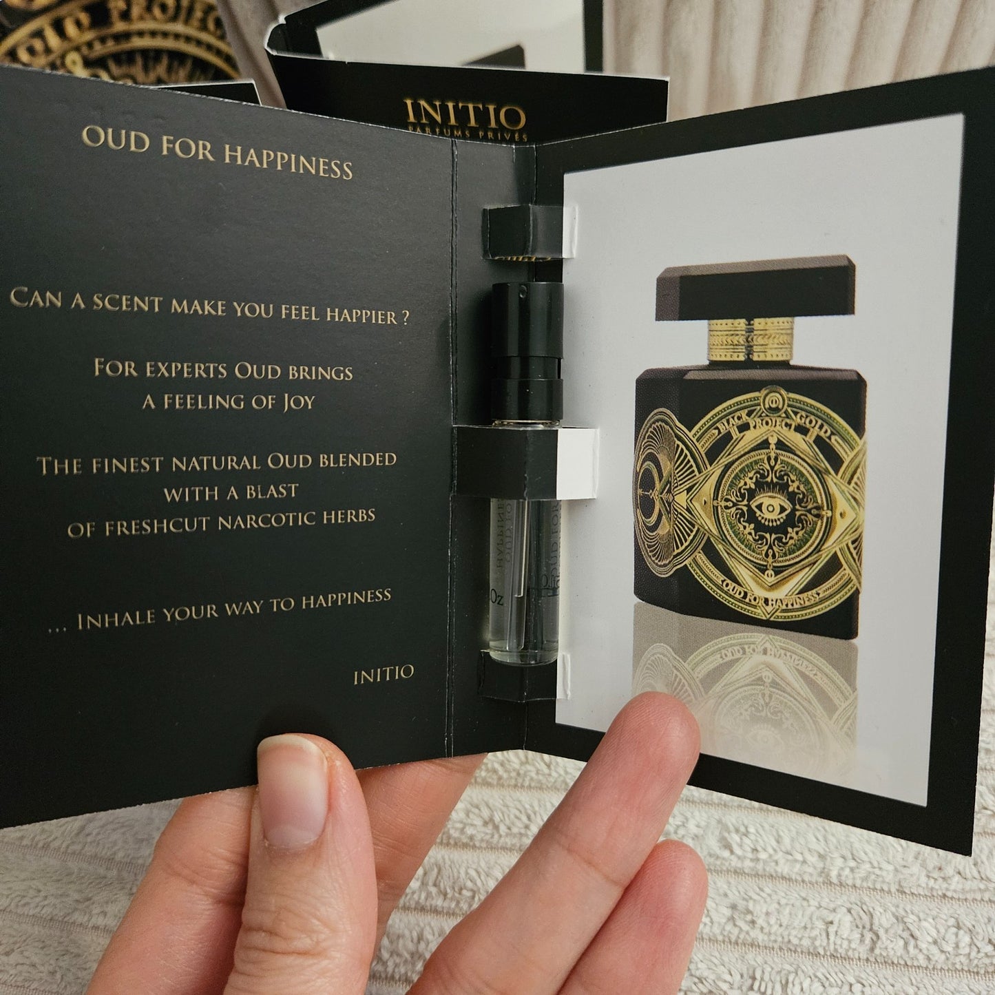 NIB! Initio Parfums Privés Oud Collection Samples x3 – Greatness, Neo, Happiness