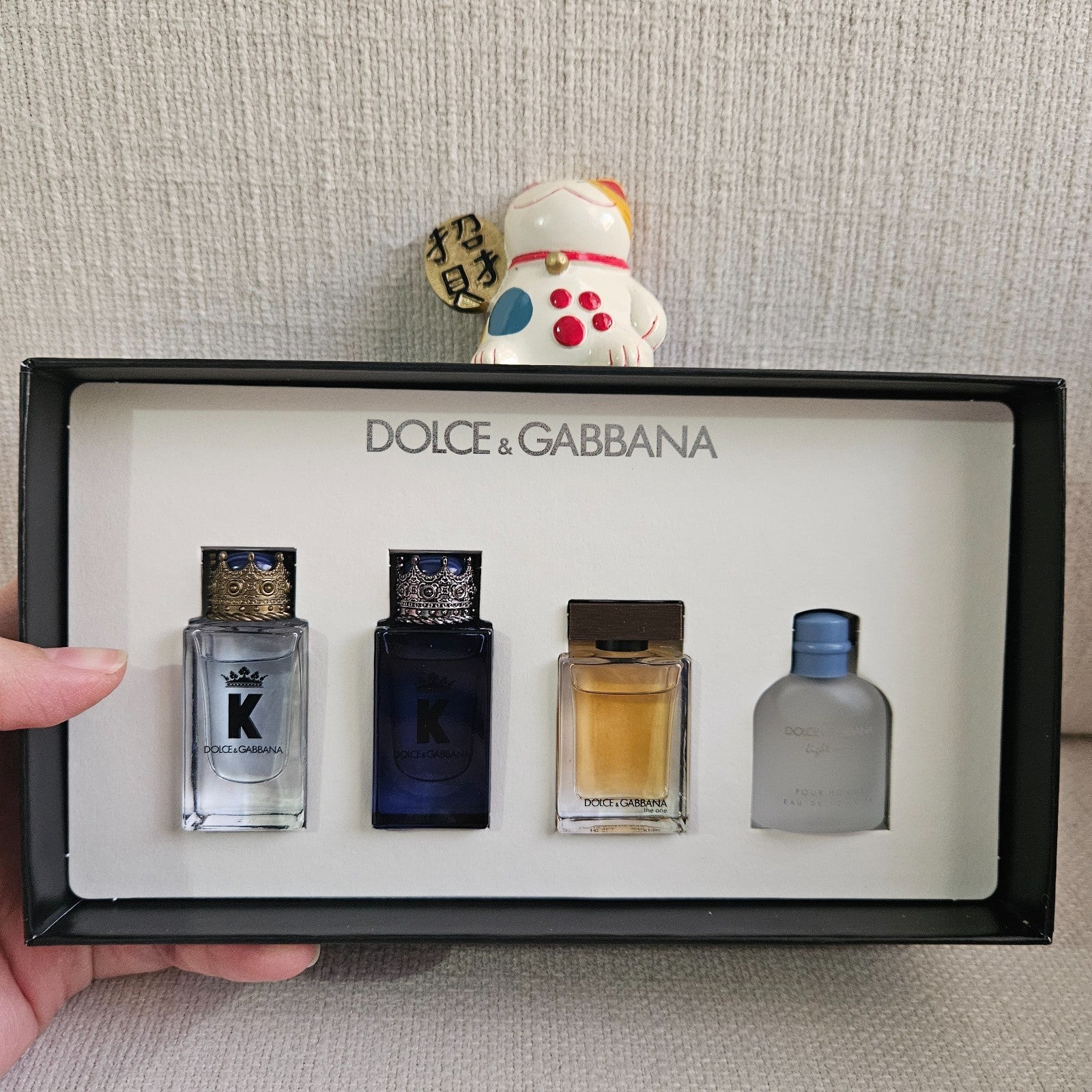 NIB! Dolce & Gabbana Men’s Mini Perfume Gift Set | Authentic | 4 pcs DABBERS