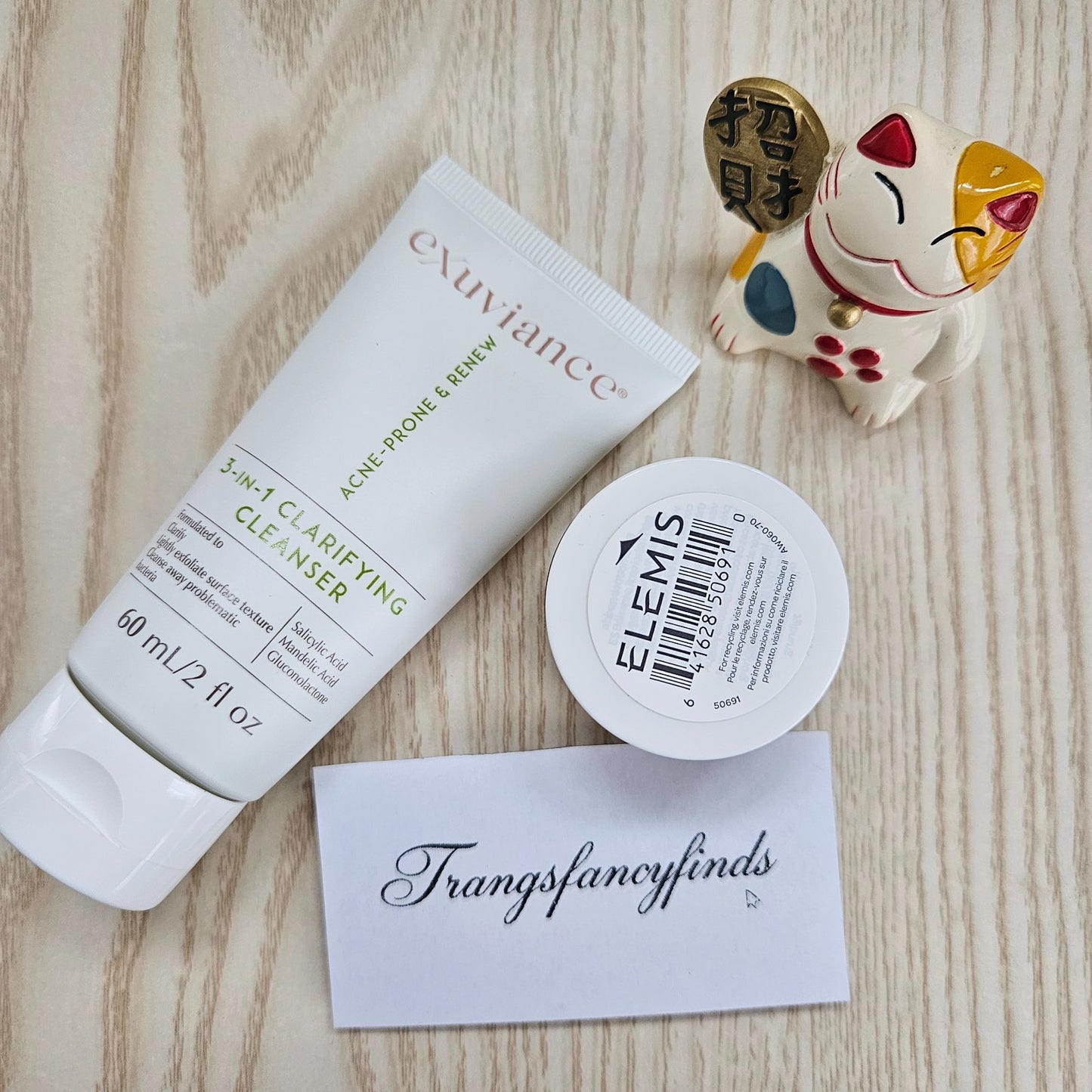 Exuviance 3-in-1 Clarifying Cleanser 60ml + Elemis Pro-Collagen Cleansing Balm 1