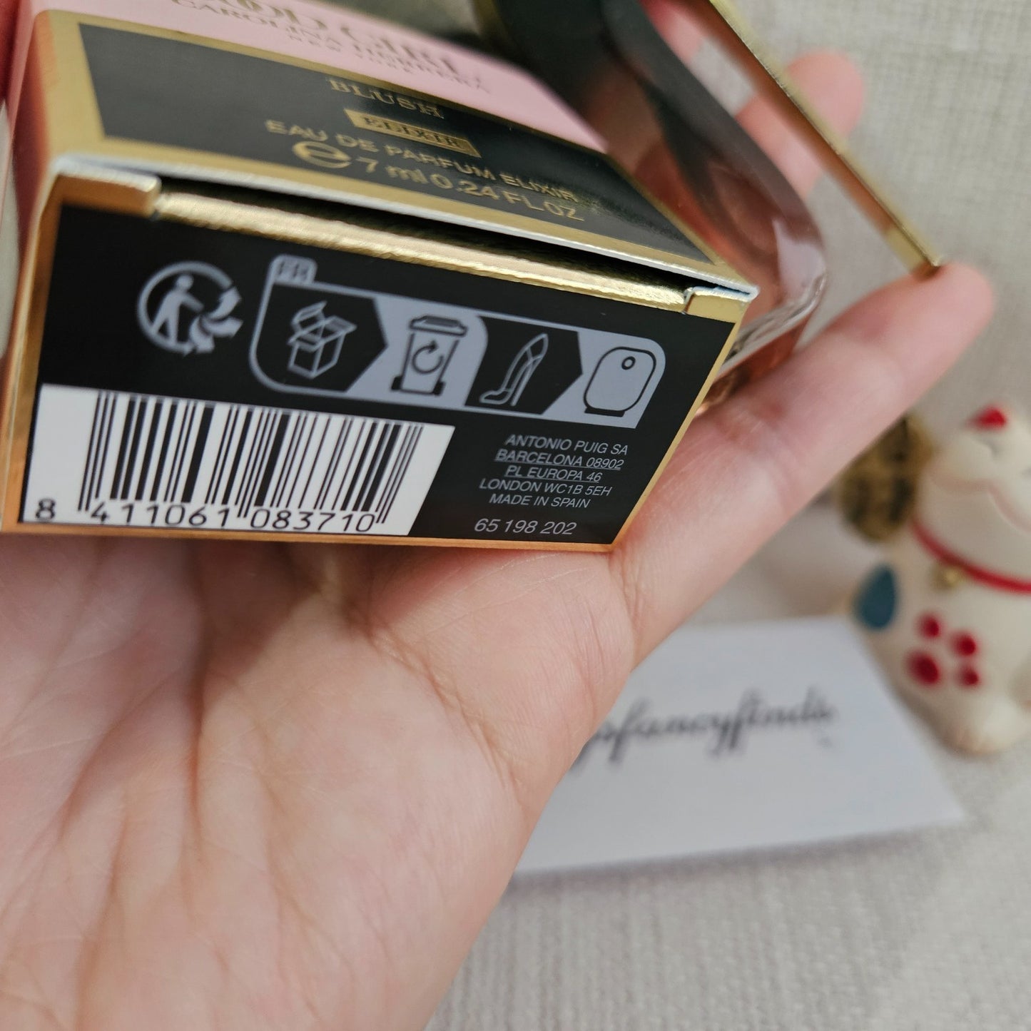 NIB! Good Girl Blush Elixir 7ml Eau de Parfum | Carolina Herrera | Mini Perfume