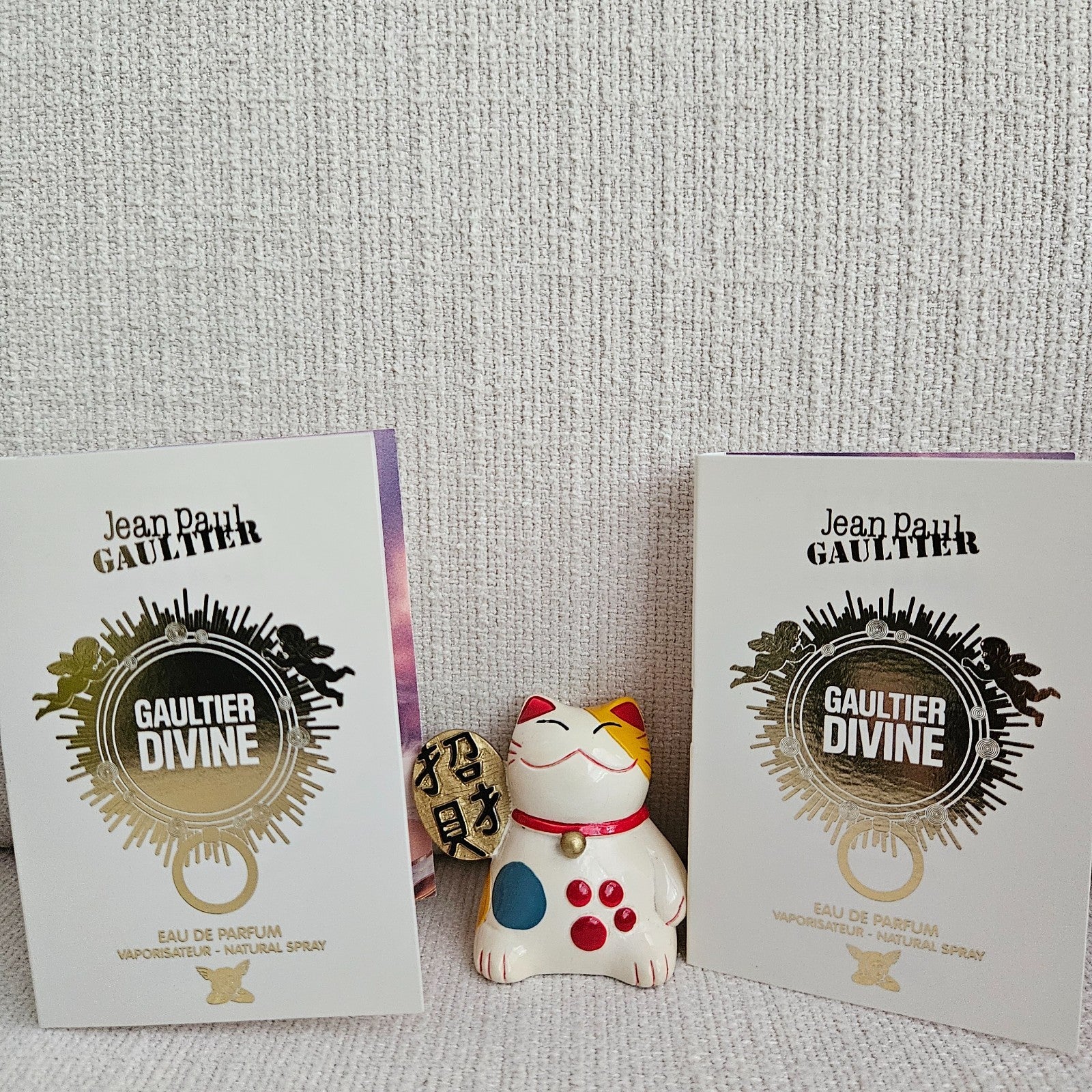 2 X Jean Paul Gaultier  Divine Eau De Parfum EDP Spray Vial 1.5 ml / 0.05 oz NEW