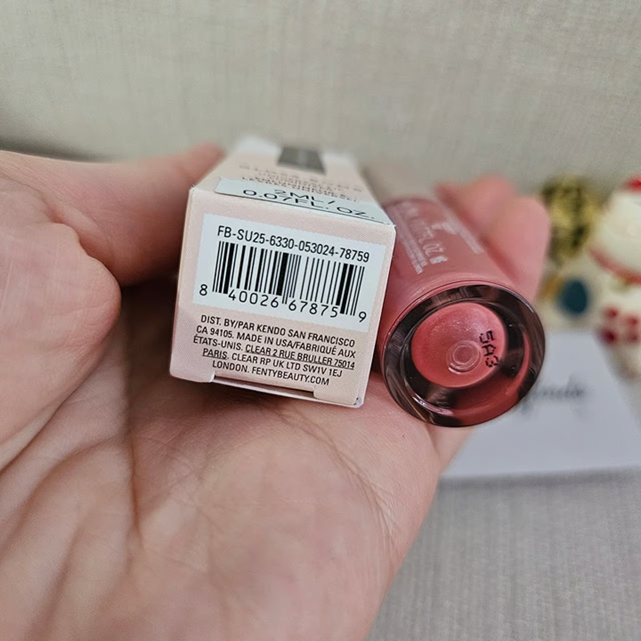 NIB! Fenty Beauty Gloss Bomb Mini 2 ml | Universal Lip Luminizer | New in Box