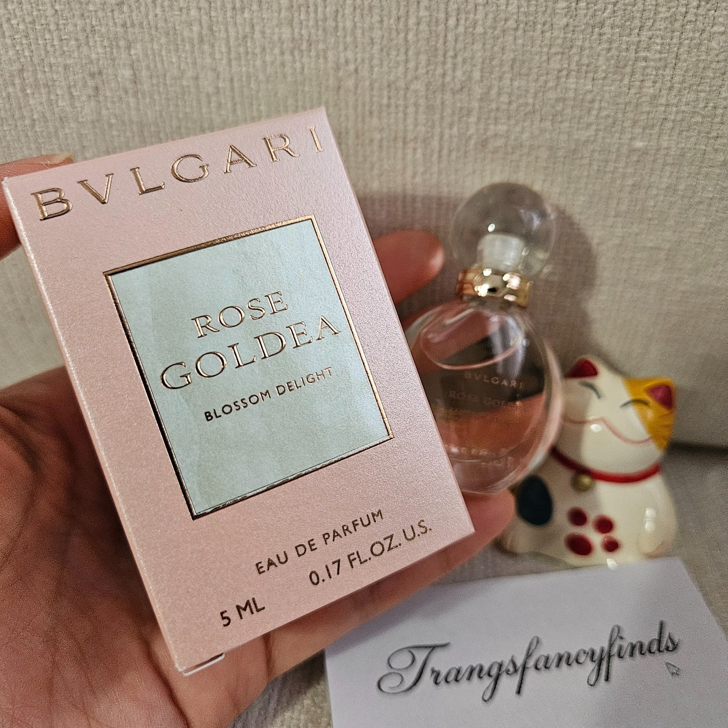 NIB! BVLGARI Rose Goldea Blossom Delight Mini EDP 5 ml / 0.17 oz | Authentic