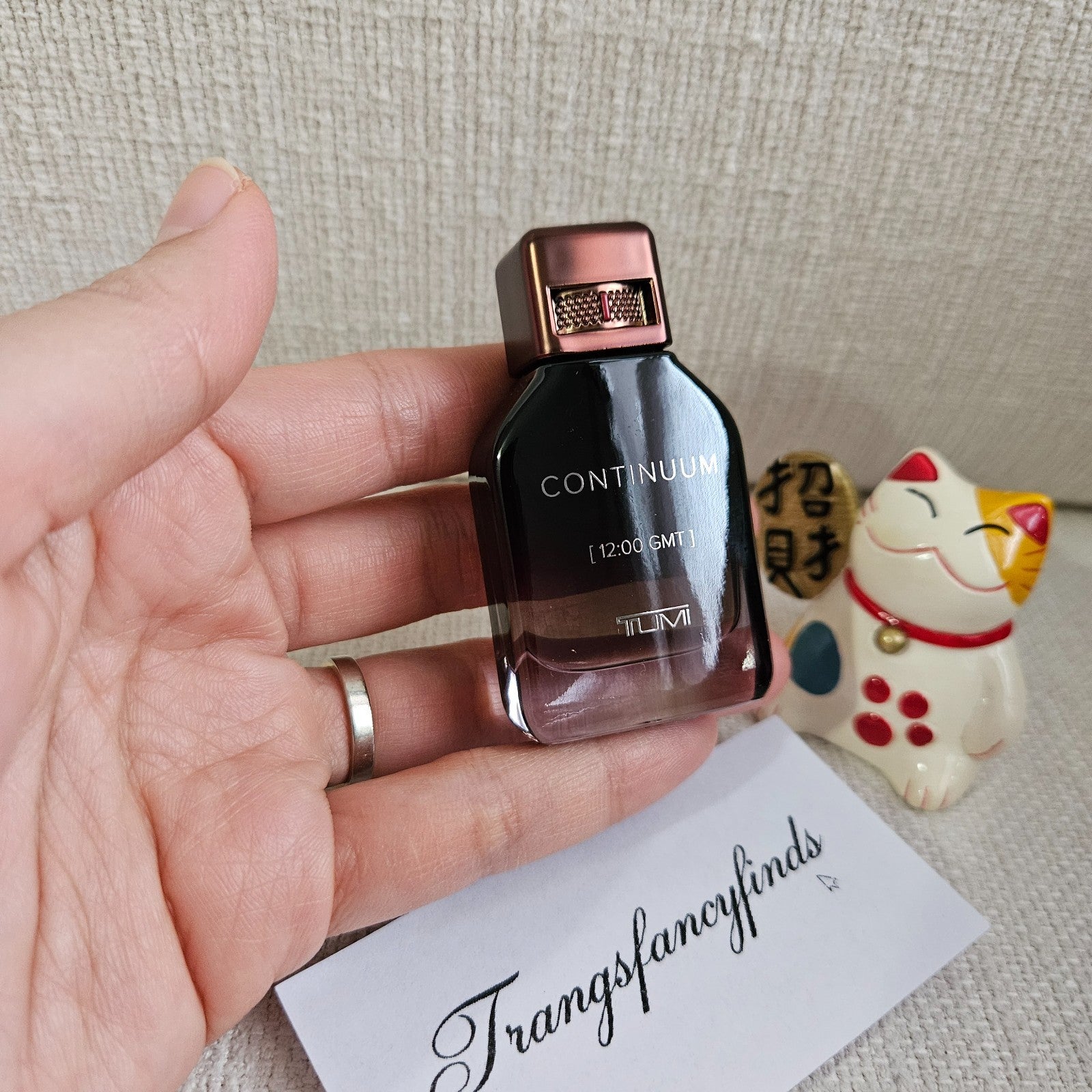 TUMI CONTINUUM Mini Eau de Parfum 7.5 ml | Travel Size | New No Box - Authentic