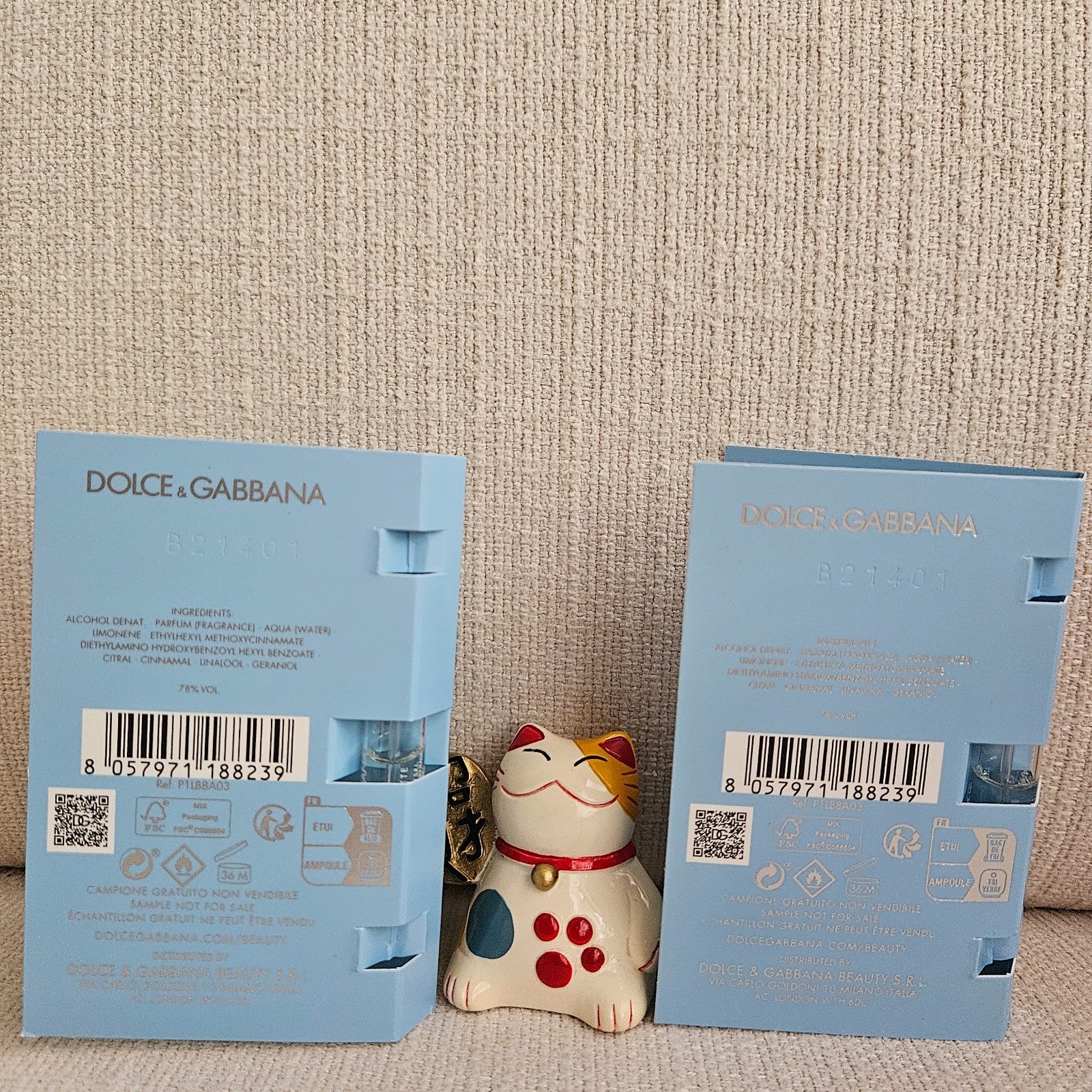 New! Dolce & Gabbana Light Blue EDT Sample 1.5ml 0.05oz Spray Authentic