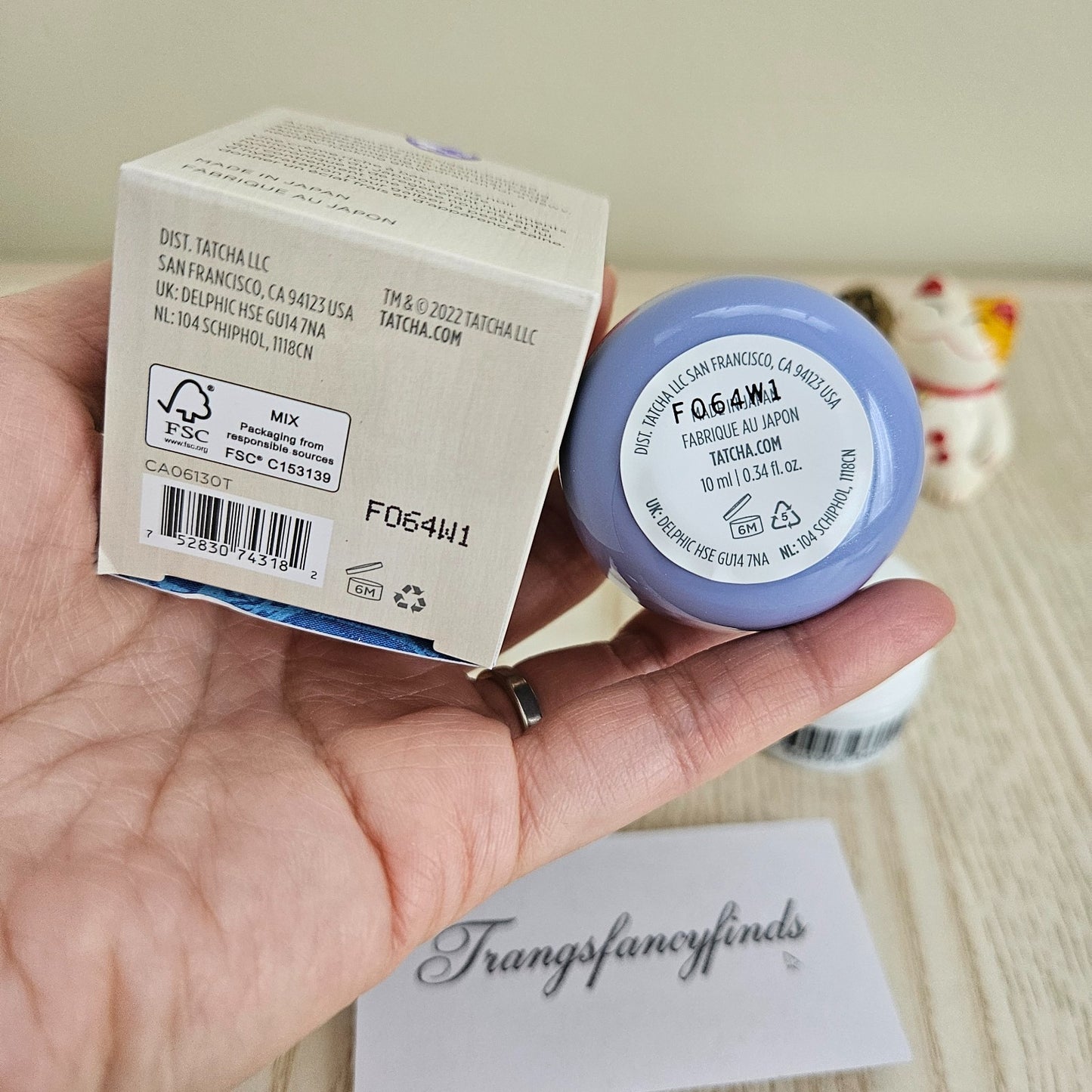 Skincare Mini Set Tatcha Dewy Skin Cream 10ml + PTR Water Drench + Kiehl’s Ultra