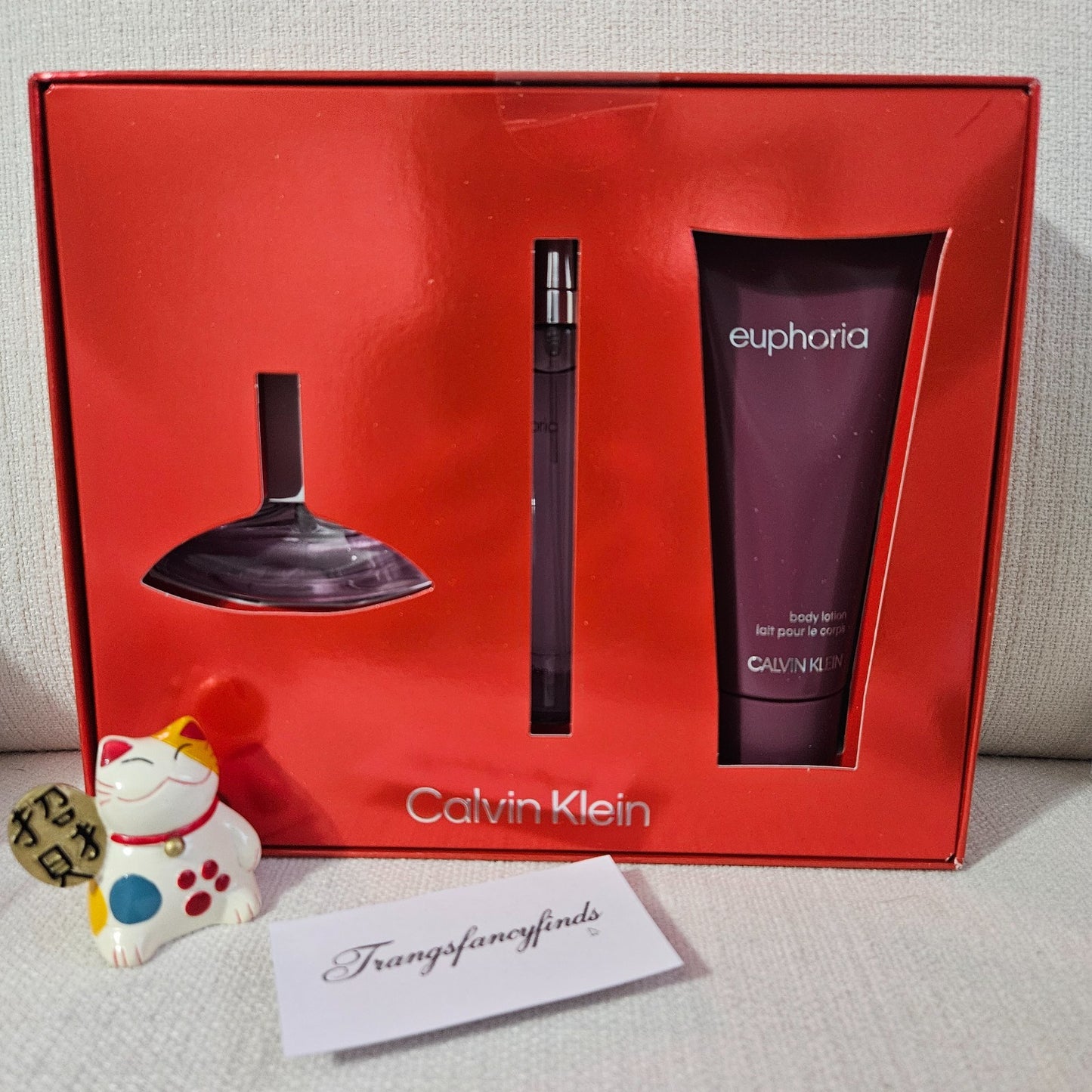 NIB & Sealed! Calvin Klein Euphoria Women’s 3-Piece Gift Set | authentic