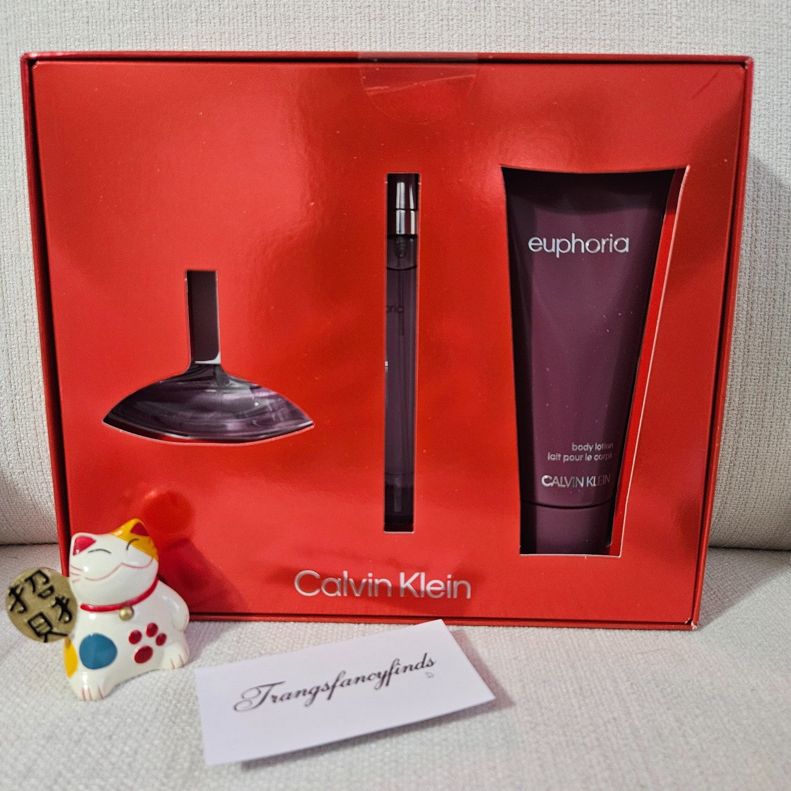 NIB & Sealed! Calvin Klein Euphoria Women’s 3-Piece Gift Set | authentic