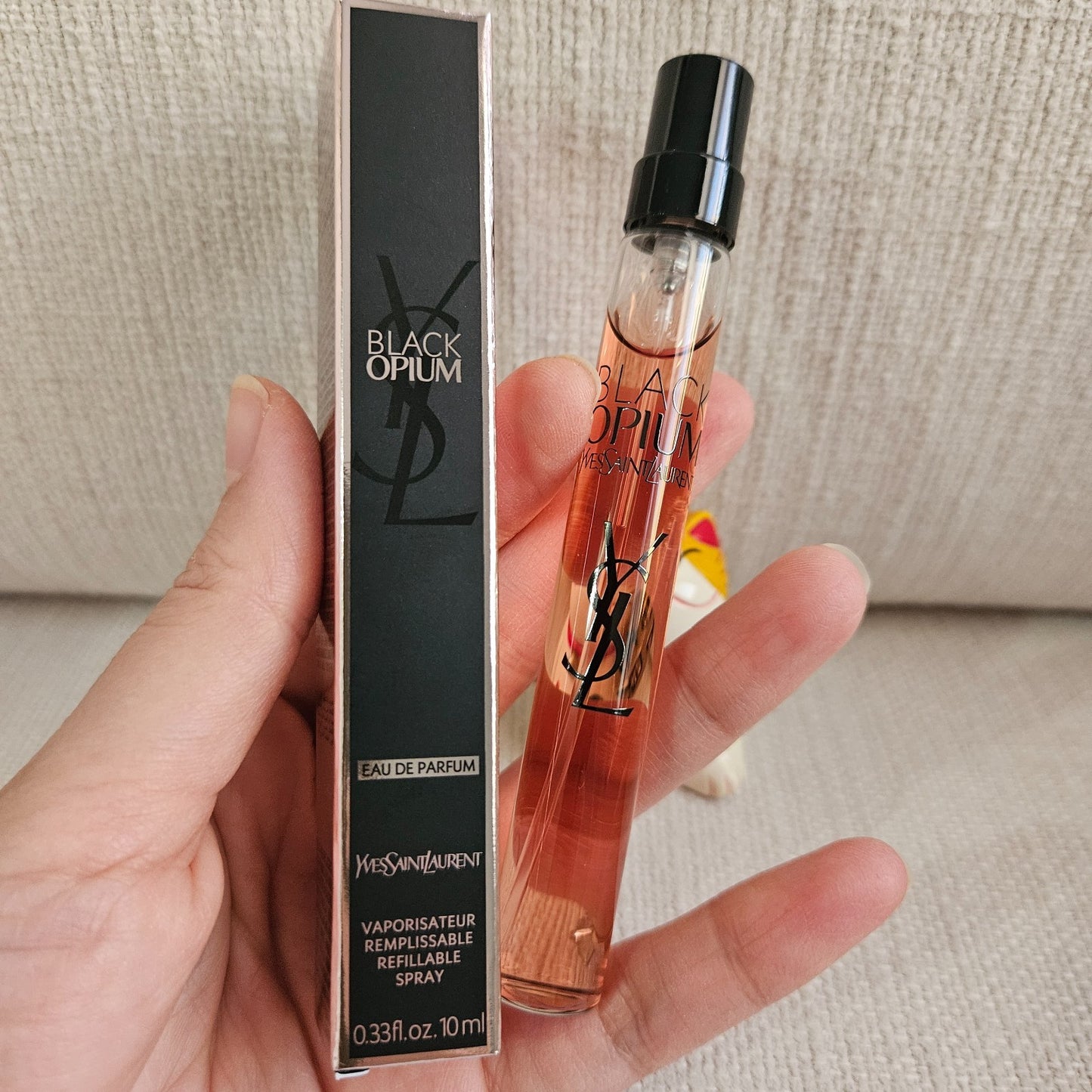NIB! YSL Black Opium Eau de Parfum 10ml | Authentic Travel Size- SPRAY- NEW