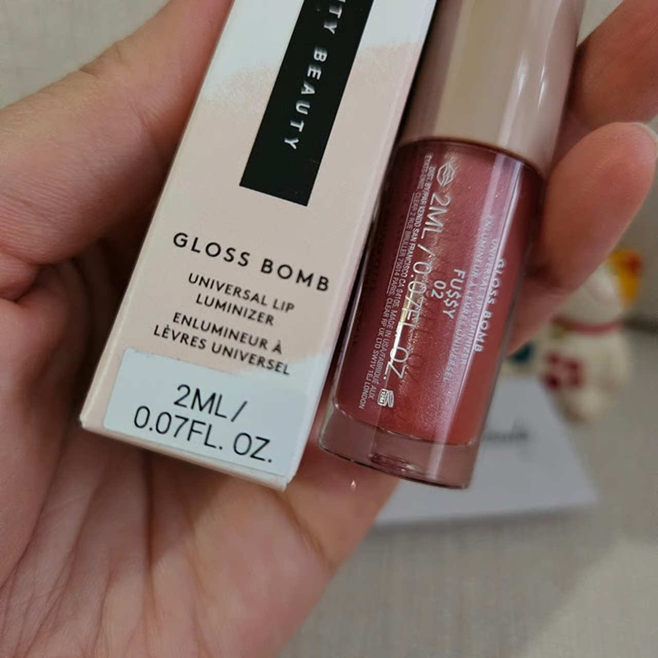 NIB! Fenty Beauty Gloss Bomb Mini 2 ml | Universal Lip Luminizer | New in Box