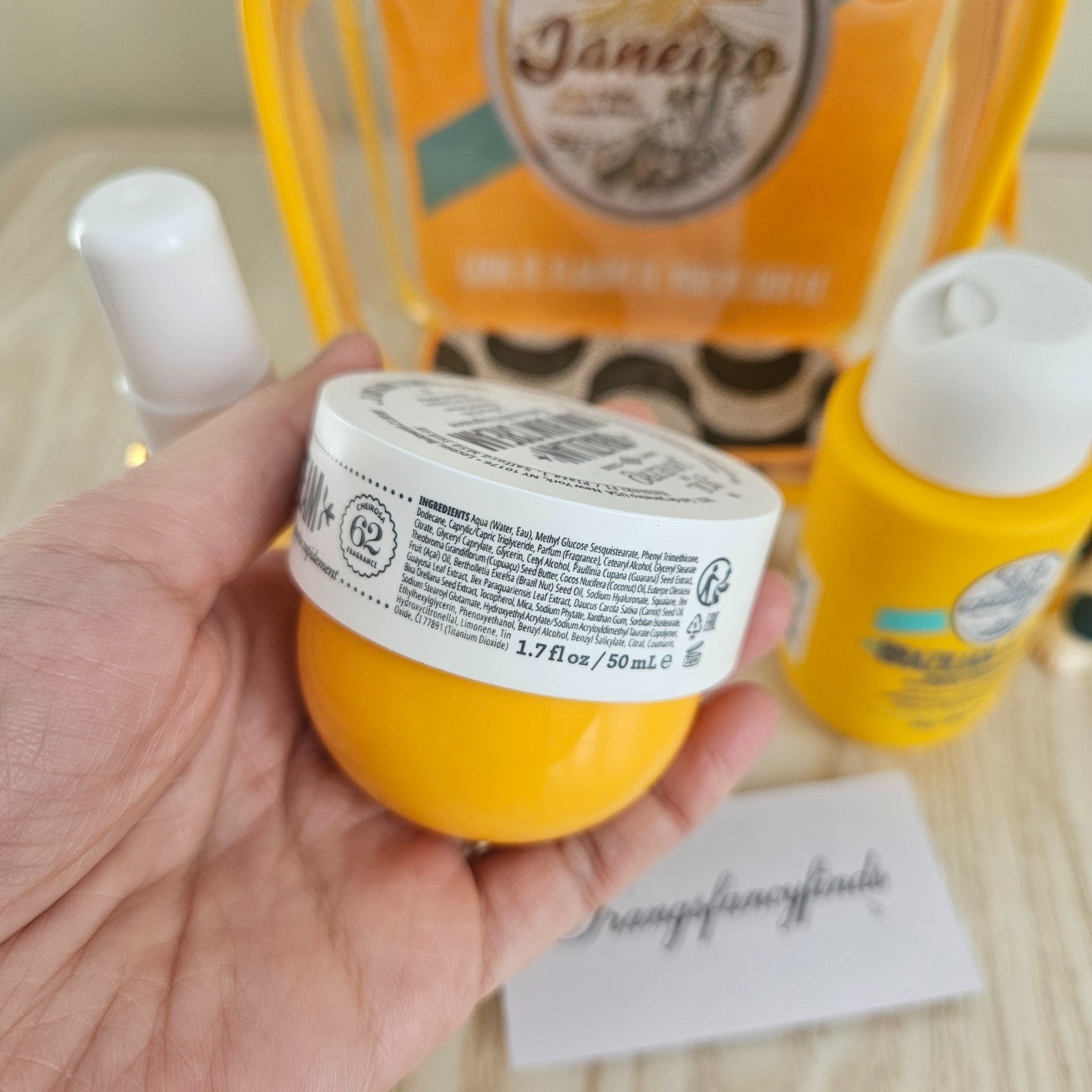 Sol de Janeiro Mini Set Bum Bum Cream 50ml + Cheirosa 62 Mist 30ml + Shower Gel