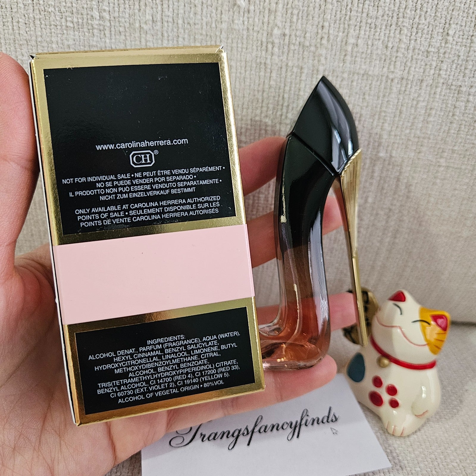NIB! Good Girl Blush Elixir 7ml Eau de Parfum | Carolina Herrera | Mini Perfume