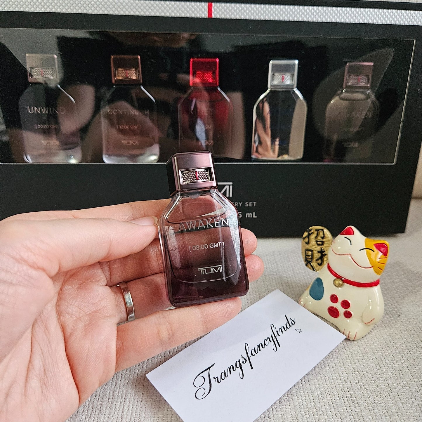 TUMI AWAKEN Mini Eau de Parfum 7.5 ml | Travel Size | New | No Box - Authentic